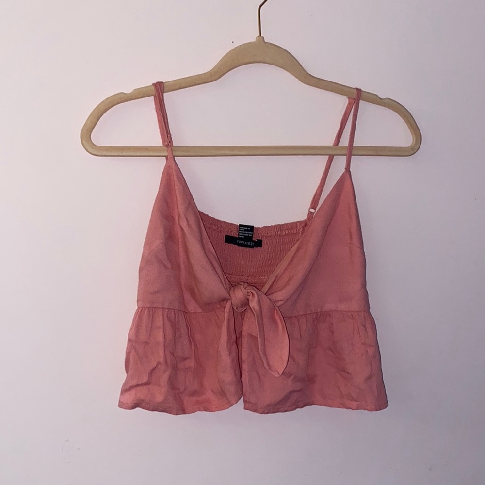 Forever 21 Pink Crop Top